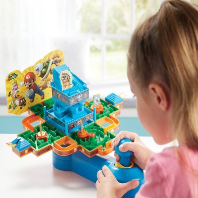 Super Mario Deluxe Tabletop Maze Game with Joystick