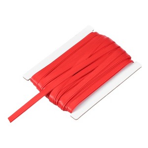 Unique Bargains Satin Quilting Hemming Binding DIY Craft Double-Fold Bias Tape - 1 of 4