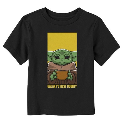 Toddler's Star Wars: The Mandalorian Grogu Galaxy's Best Bounty T-Shirt