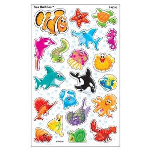 Trend Sea Buddies superShapes Stickers-Large, 160 ct (Pack of 6) - 1 of 1