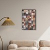 Art Remedy Brown Squares Brown Earthy Abstract Wall Art Framed - 2 of 4