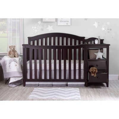 crib with changer