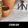 Ribbed Top Shelf Liner, Non Adhesive Waterproof Protection for Kitchen Drawers, Cabinets, 12x20, Clear - 3 of 4
