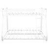 VASIP Twin Over Full Metal Bunk Bed with Ladder, Heavy Duty Frame & Full-Length Guardrail for Teens and Adults,White - 4 of 4