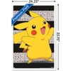Trends International Pokémon - Pikachu Open Arms Framed Wall Poster Prints - 3 of 4
