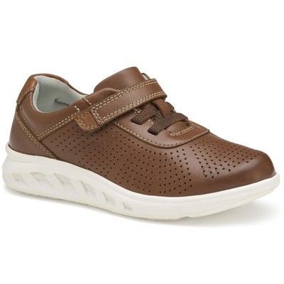Johnston & Murphy Little Kid Activate U-Throat Casual Boys Lace-Up Sneaker