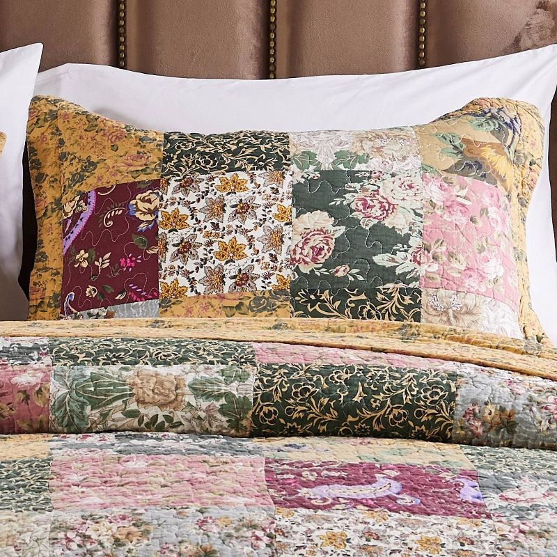 Greenland Home Fashions Antique Chic Quilt Set, 4 of 6