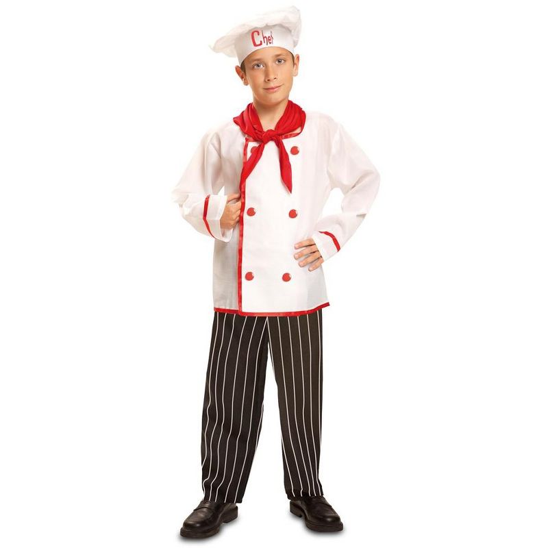 Dress Up America Chef Costume for Kids, 1 of 2