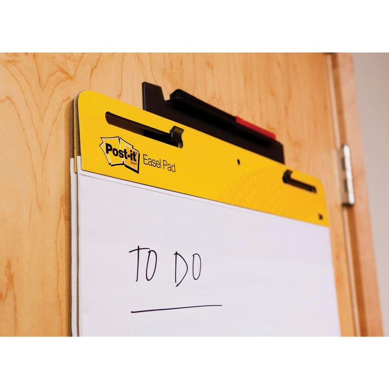 Post-It Self-Stick Easel Pad, 25 x 30 Inches, Unruled, White, 30 Sheets, Pack of 2, 4 of 5
