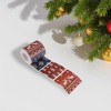 Unique Bargains Christmas Stickers for Ceramic Glass Metal Paper Plastic Peel Green Coffee Color White Red 1Pcs - 2 of 4