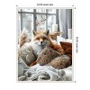Amanti Art Cozy Fox by Justyna Jaszke Framed Canvas Wall Art - 3 of 4