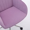 Maliang Adjustable Accent Chair, Ergonomic Swivel Chair, Backrest Seat, Suit for Long Sitting - 4 of 4