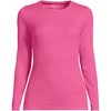 Lands' End Women's Cotton Rib T-shirt - 3 of 3