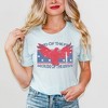 Simply Sage Market Women's Land Of The Free Eagle Short Sleeve Graphic Tee - 2 of 4