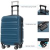 Grungis 6-Piece Hardshell Luggage Set with Dual Spinner Wheels,Lightweight & Durable ABS Hardside ABS Luggage Suitcases - 4 of 4
