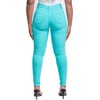 YMI Women's Hyper Stretch Mid-Rise 5 Pocket Slim Fit Skinny Jeans - 4 of 4