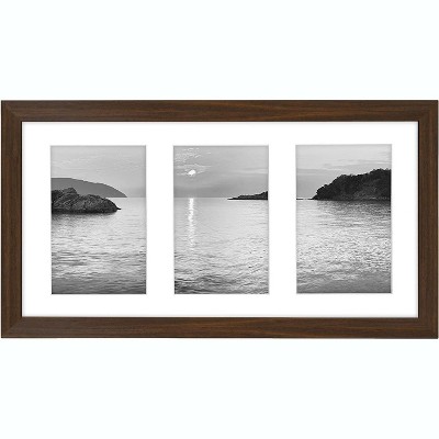 Americanflat Collage Picture Frame with shatter-resistant glass - Available in a variety of Sizes and Colors