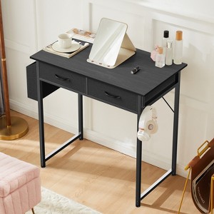 Office Small Computer Desk Modern Simple Style Writing Study Work Table for Home Bedroom - 1 of 4