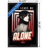 Trends International Beetlejuice Beetlejuice - Astrid Leave Me Alone Framed Wall Poster Prints - 3 of 4
