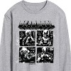 Men's - Marvel - Deadpool & Wolverine Character Grid Long Sleeve Graphic T-Shirt - 2 of 4