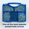 Kreg SK03 Pocket-Hole Screw Kit in 5 Sizes - Pocket Screw Kit for Kreg Joinery - Sturdy Wood Screws - Pocket-Hole Screws Perfect for Beginners - 2 of 4