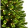 Nearly Natural 6-ft Slim Virginia Spruce Artificial Christmas Tree with 300 Warm White (Multifunction) - 3 of 4