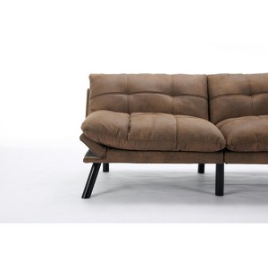 moncamel 2-Seat Convertible Folding Modern Sofa Bed  for Small Apartments, Guest Rooms, and Home Offices - 1 of 4