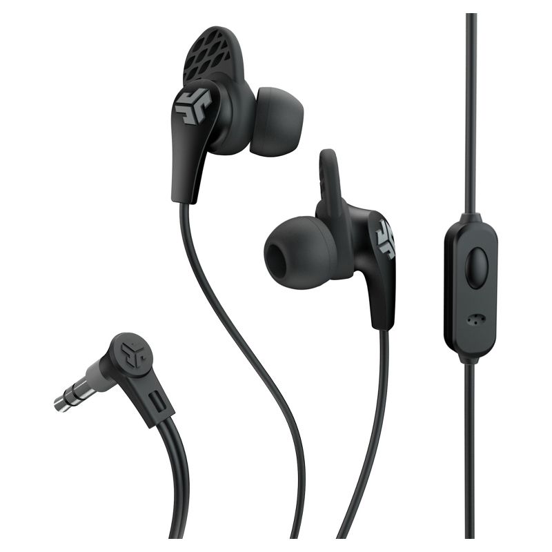 JLab Wired JBuds Pro with Universal Mic - Black, 4 of 6