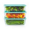Pyrex Simply Store 6pc Glass Rectangular Food Storage Container (3 dishes, 3 lids) Set - 2 of 4