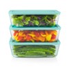 Pyrex Simply Store 6pc Glass Rectangular Food Storage Container (3 dishes, 3 lids) Set - image 2 of 4