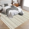 Coolmee Modern Indoor Area Rugs for Living Room Bedroom Kitchen Geometric Striped Non-Shedding Soft Area Carpet for Home Office - 3 of 4