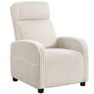 Yaheetech Corduroy Armchair Nursing Chair for Nursery Room, Living Room, Bedroom - 1 of 4