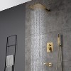 CASAINC 1-Spray 10 Inch Wall Mount Dual Shower Heads - 3 of 3