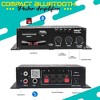 Pyle Class-T 120W Mini Dual Channel Bluetooth Power Audio Amplifier - PFA220BT - 2 of 4