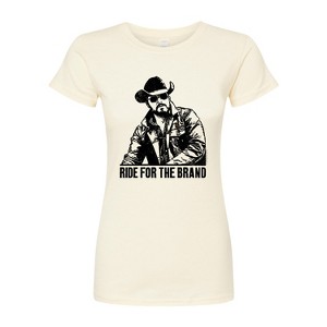 Women's - Yellowstone - Ride For The Brand Fitted Graphic T-Shirt - 1 of 4