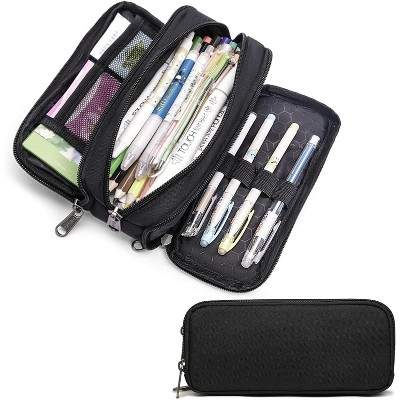 Paaaawaters Pencil Case Large Capacity Pencil Pouch Aesthetic Pencil Box for Office Stationery Organizer