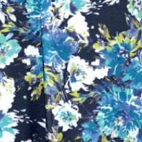 navy watercolor bouquet