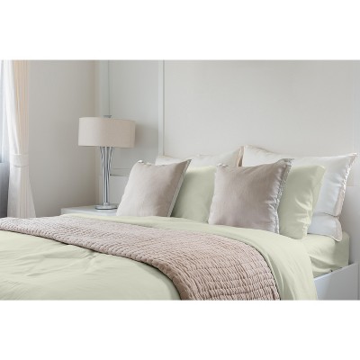 Vynxaria Premium 4-Piece Queen Size Tencel Lyocell Sheet Set - Silky Soft, Eco-Friendly, 320 Thread Count Sateen, OEKO-TEX Certified