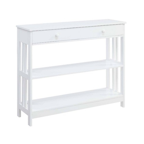 White console cheap table target