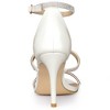 Allegra K Women's Rhinestone Ankle Strap Stiletto Heeled Sandals - 3 of 4