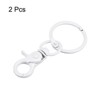 Unique Bargains DIY Craft Key Organization Lobster Claw Lanyard Swivel Clasps 2 Pcs - 3 of 4
