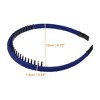Unique Bargains Women's Non-Slip Teeth Comb Headbands Multicolor 4Pcs - 4 of 4