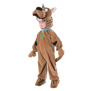Halloween Express Kids' Deluxe Scooby Doo Jumpsuit Costume - 1 of 1