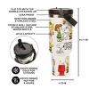 Peanuts All-Over Character Print White 40 Oz Stainless Steel Water Bottle - 2 of 4