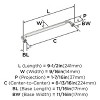 Amerock Coble Pull for Cabinets, Drawers, and Furniture - 3 of 4