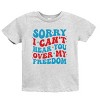 The Juniper Shop Sorry I Can't Hear You Over My Freedom Youth Short Sleeve Tee - 2 of 4