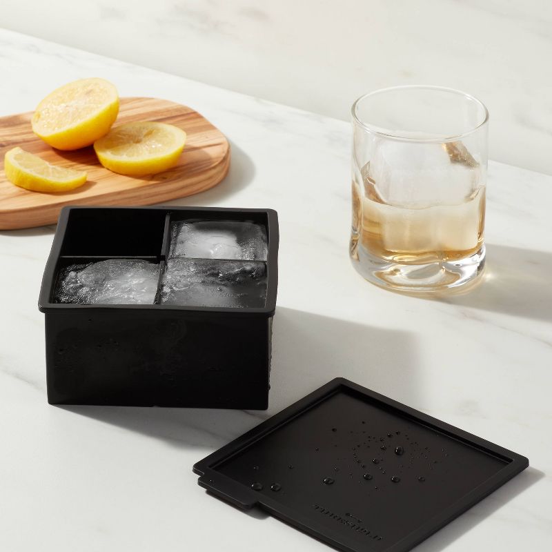 Silicone XL Cube Ice Tray - Threshold&#8482;, 3 of 6