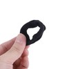 Unique Bargains Women Fashion Wide Hair Rope Black 5 Pcs - 4 of 4