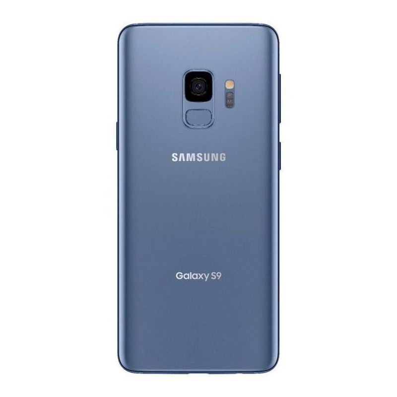 Manufacturer Refurbished Samsung Galaxy S9 G960U (T-Mobile Only) 64GB Coral Blue (Grade A), 4 of 5