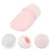 Unique Bargains Squeezable Silicone Pump Bottle for Travel Camping Outdoors 1 Pc - 3 of 4